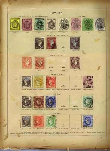VENDO  Gran colección de sellos antiguos de  - Imagen 2