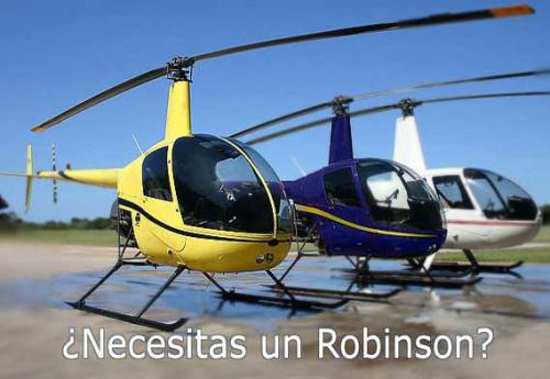 Helicópteros Robinson R 22 R 44 Raven II y  - Imagen 1