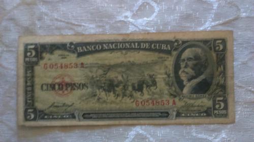 Vendo billetes antiguos cubanos firmados por  - Imagen 3