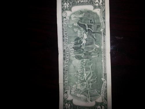 Vendo billete de 2 dolares del año 1776  - Imagen 1