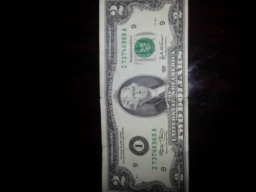 Vendo billete de 2 dolares del año 1776  - Imagen 2