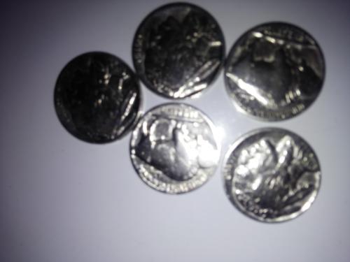 Monedas de 5 centavos de 193519361937 Unite - Imagen 2