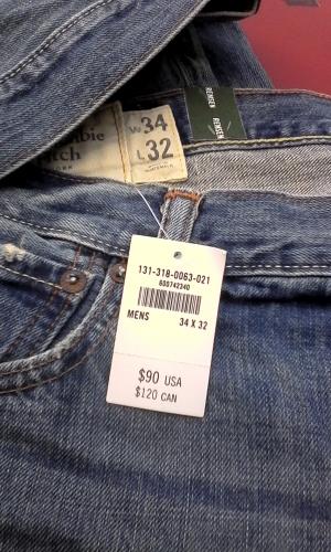 jeans abercrombie por mayor diferentes tallas - Imagen 3