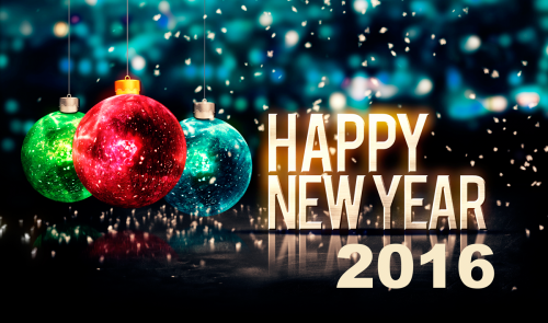 Happy New Year 2016 We wish you a new year - Imagen 1