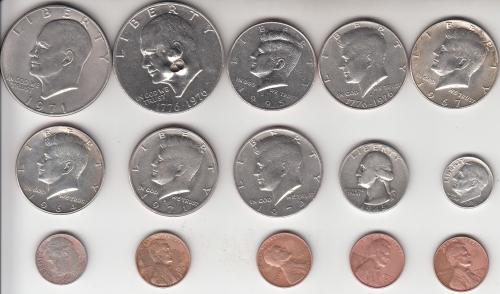 Vendo 15 monedas antiguas     100000 dólar - Imagen 1