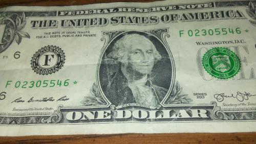 Tengo billetes americanos con la estrella y v - Imagen 2
