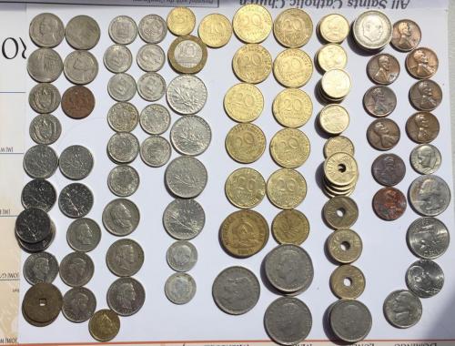 Vendo Monedas varias denominaciones y Países - Imagen 1