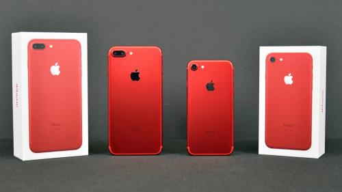 Apple Iphone 7Plus (RED) Samsung Galaxy S8  - Imagen 1