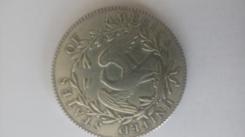 vendo dolar 1794 de plata se aceptan oferta a - Imagen 1