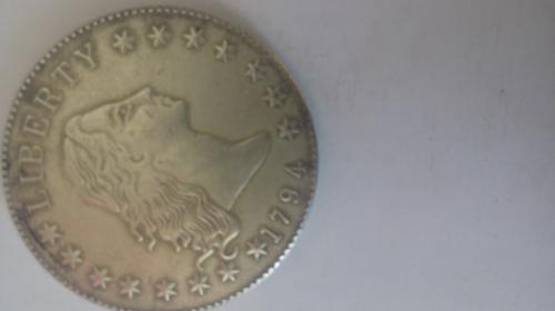 vendo dolar 1794 de plata se aceptan oferta a - Imagen 2