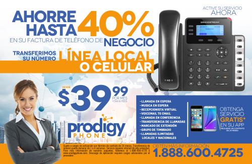 Prodigy Phone ofrece un servicio de telefon - Imagen 1
