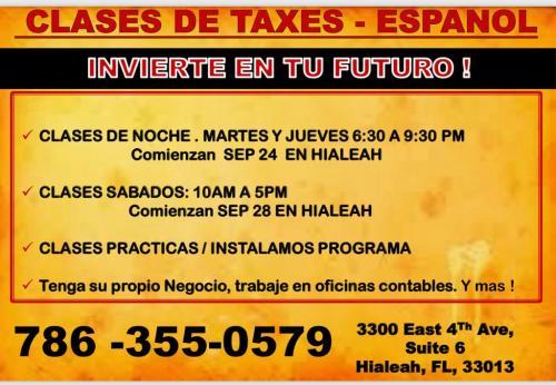 Clases de Taxes en Espanol Taxes personales  - Imagen 1