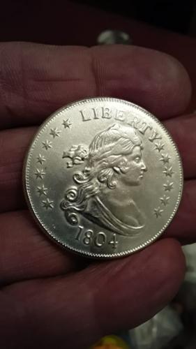 1804 dollar coin For collectors onlyFor  Se - Imagen 1