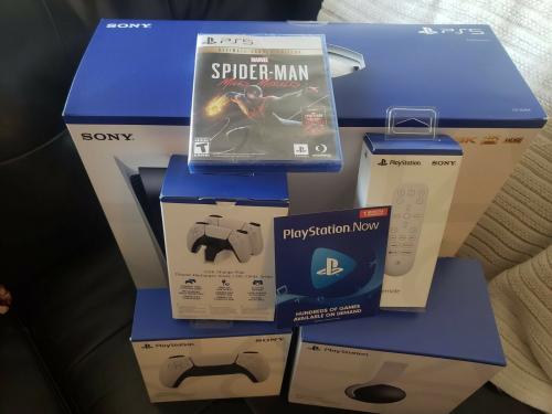 Sony Playstation 5 PS5 Console (disc/Digital  - Imagen 1