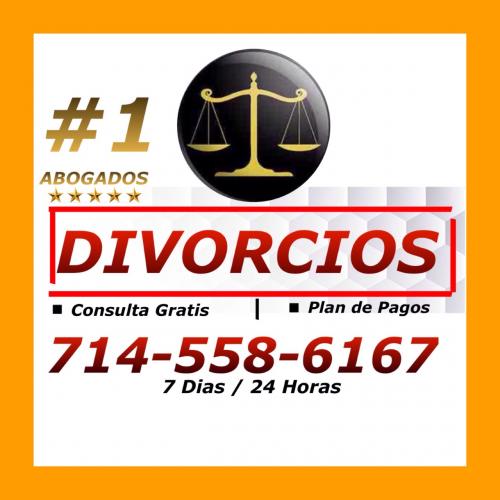 DIVORCIOS: 7145586167 PARA MAS INFORMACION  - Imagen 1