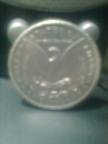 moneda de plata de un dolar de 1884 aguila ro - Imagen 1