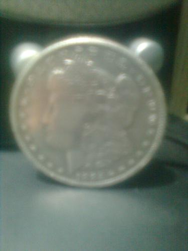 moneda de plata de un dolar de 1884 aguila ro - Imagen 2