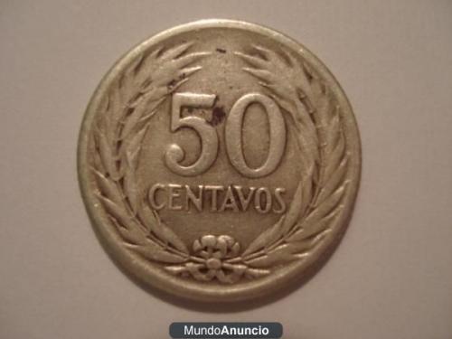 Compro monedas de plata de 25 y 50 ctv de col - Imagen 3