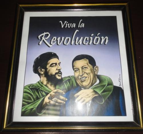 Vendo este cuadro de El Che Guevara con Fidel - Imagen 1