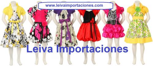 Hermosos Vestidos De Niña Fashion Leiva Imp - Imagen 1
