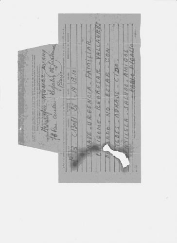 vendo telegrama de pablo picasso data 1951 - Imagen 1