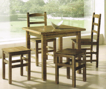 Chairs tables and wooden stools for hotels r - Imagen 3