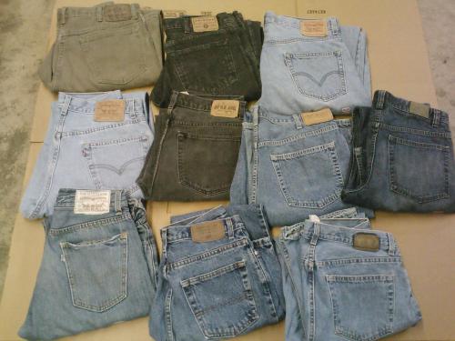 Lotes de 350 pzas de jeans nuevo de marcas a  - Imagen 1