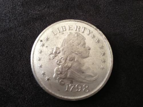 Vendo moneda liberty  de 1798 se aceptan ofer - Imagen 1