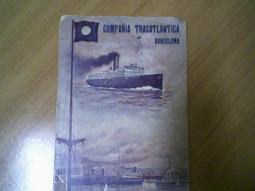 Tres pasajes en barco año 1924 EuropaCubaL - Imagen 1
