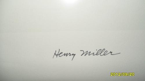 Le CLOWN ~ Henry Miller ~ Limited EditionPrin - Imagen 3
