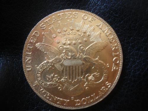 I am selling 20 dollar gold coin 1944double  - Imagen 2