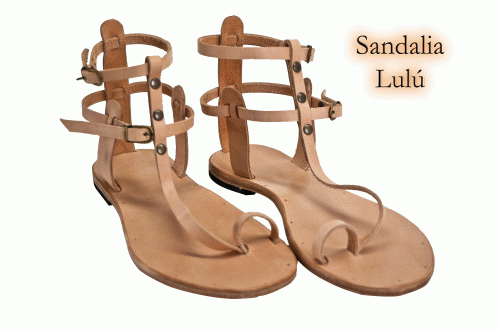 Sandalias de Cuero Originales y nicos por  - Imagen 1