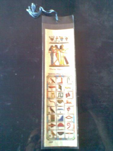 The Egyptian Papyrus Bookmarks made of Papyr - Imagen 1