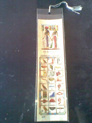 The Egyptian Papyrus Bookmarks made of Papyr - Imagen 2