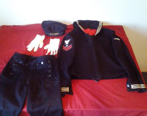 Vendo American Navy Uniform 1940s Second Wo - Imagen 2
