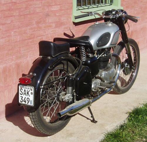 vendo moto norton aÑo 1951 original de las  - Imagen 2