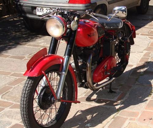 vendo moto norton dominator model 7 aÑo 1951 - Imagen 2