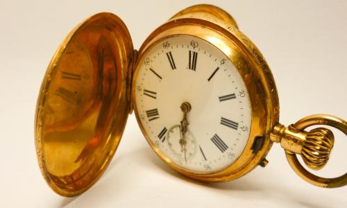 Vendo Reloj De Bolsillo Antiguo Av Leroy Or - Imagen 1