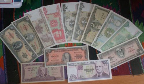 Tengo billetes de Cuba todos unc y de otros p - Imagen 1